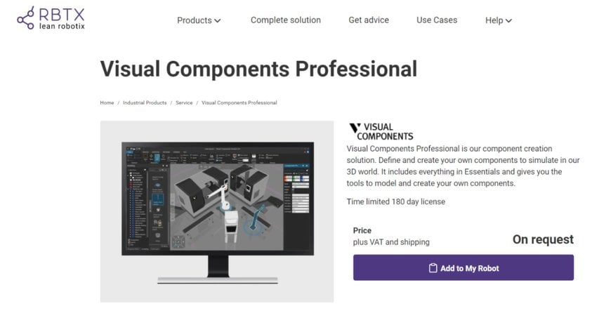 Visual Components unterstützt igus® Low Cost Automation mit innovativer Prozessmodellierung und Easy-to-Use Simulation